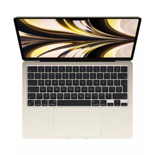 Apple MacBook Air 13" 2022 M2 Chip 8GB RAM 8C GPU 256GB SSD - Starlight - EU billentyűzettel (MLY13MG/A)