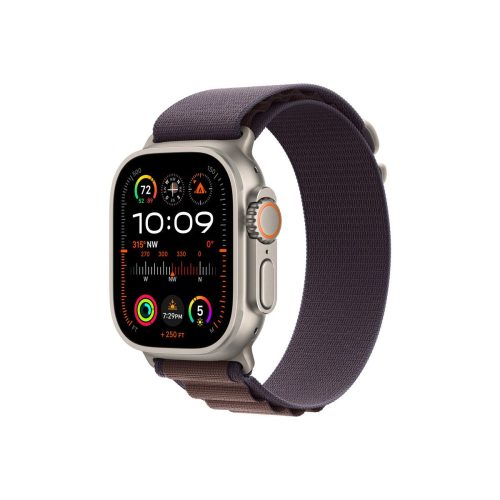 Apple Watch Ultra 2 GPS+Cellular 49mm Titanium with Alpine Loop Strap Indigo - Medium (MRET3CM/A)