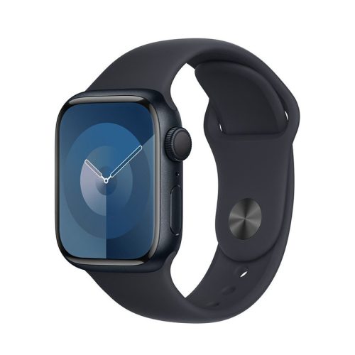 Apple Watch Series 9 GPS 45 mm Midnight Aluminium Case with Sport Band M/L - Midnight (MR9A3QH/A)
